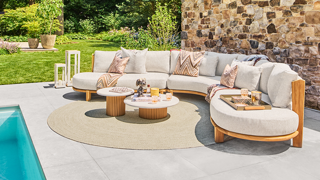 Luxusní zahradní sedací soupravy