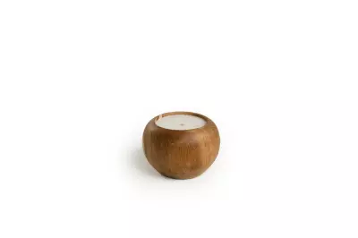 Candle Round Low 19 cm – nízký kulatý svícen