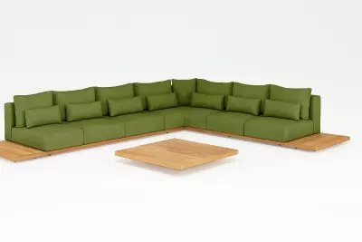 Exkluzivní zahradní souprava ASPEN II. - lesní zeleň