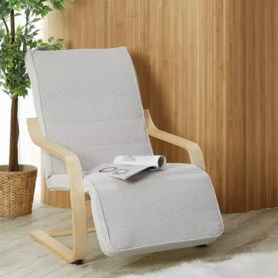 Finské polohovací křeslo HELSINKI - velúrové