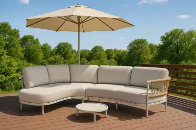 Fresca zahradní sezení - creme white