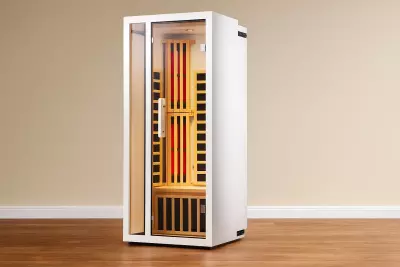 Infrasauna Hemlock Magnus 1 – výsuvná infrasauna pro jednu osobu