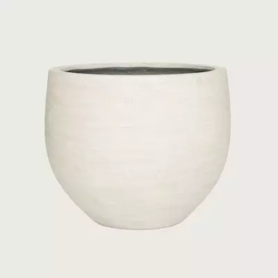 Květináč Pot Jumbo Orb S Concrete Ivory D87,5xH70