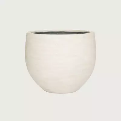 Květináč Pot Jumbo Orb XS Ivory D69 H57