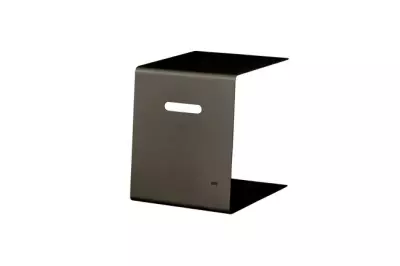 Lucia zahradní boční Stolek - černá