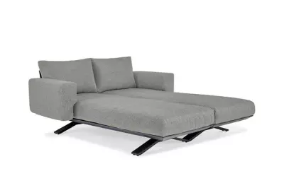 Luxusní zahradní postel STOCKHOLM antracit/light anthracite