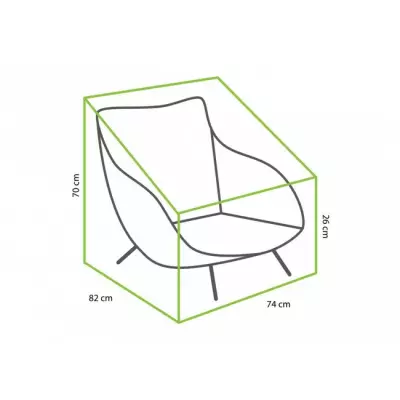 Ochranný kryt na křeslo TO-5368
