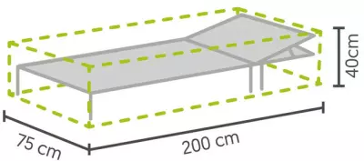 Ochranný kryt na lehátko TO-6550