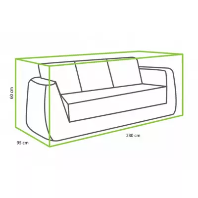 Ochranný kryt na trojkřeslo TO-5369
