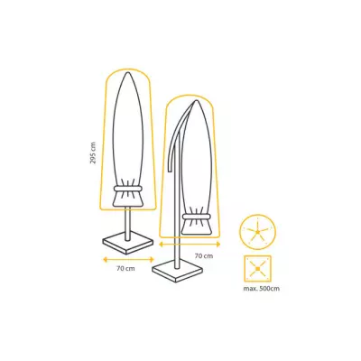 Ochranný kryt pro velký slunečník do 500 x 500 cm