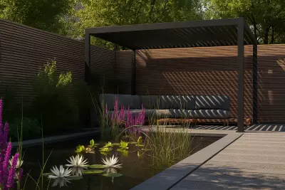 Pegola na terasu Alvaro 360x400x250 Antracit