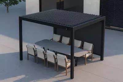 Pergola Luxe Gazebo 275 × 365 cm - antracit