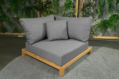 Rohový díl Portofino - Light anthracite