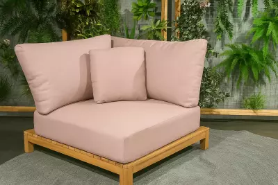 Rohový díl Portofino - Soft pink