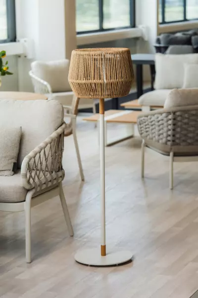Solární lampa LUMI Medium – Creme