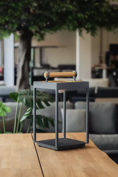 Solární LED lampa Lux Solar/malá antracit