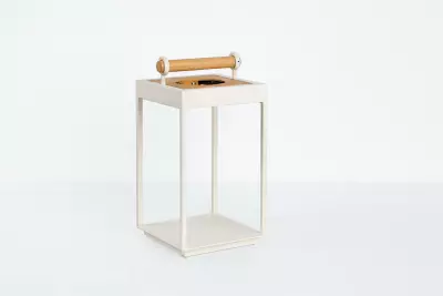 Solární LED lampa Lux Solar/malá creme white