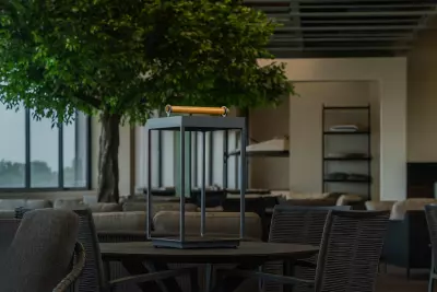 Solární LED lampa Lux Solar/velká antracit