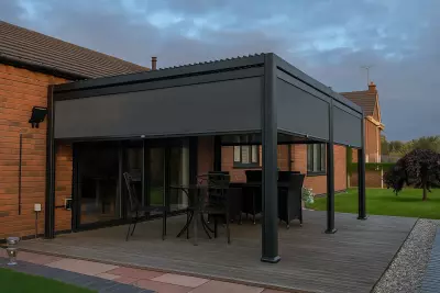 Stínící roleta na ROTA 400 cm antracit