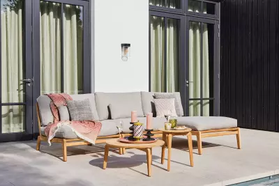 Teakový set SUNS TERMOLI II - Taupe