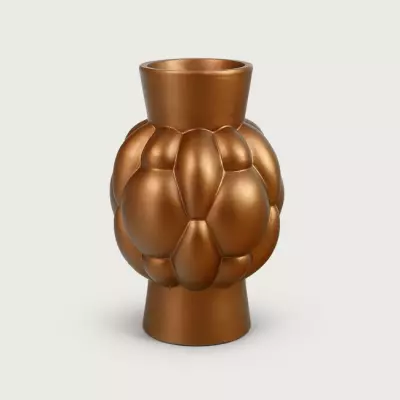 Váza Granaat XL Copper ø40 x v60 cm