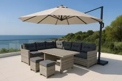 Wilson set z umělého ratanu - L