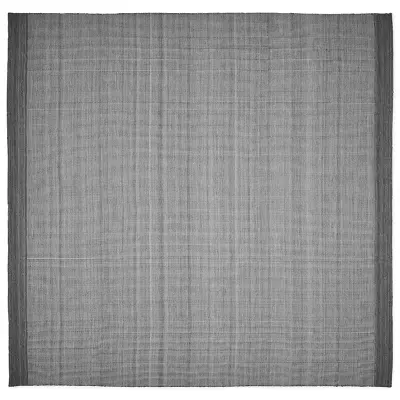 Zahradní hranatý koberec SUNS VENETO 300x300 cm tmavě šedý