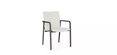 Zahradní jídelní židle SUNS Anzio - antracit/natural