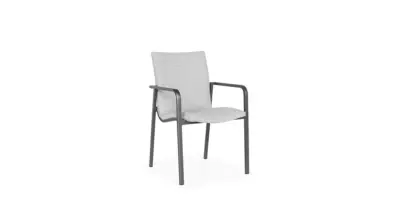 Zahradní jídelní židle SUNS Anzio Antracit/Soft Grey