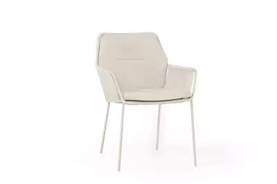 Zahradní jídelní židle SUNS Punta krémová