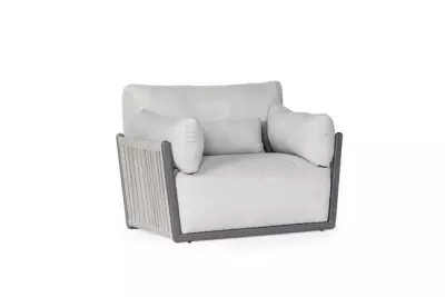 Zahradní křeslo Sorrento antracit/natural