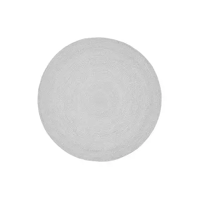 Zahradní kulatý koberec SUNS VENETO Ø200 cm jemně šedý