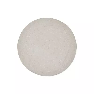 Zahradní kulatý koberec SUNS VENETO Ø200 cm natural