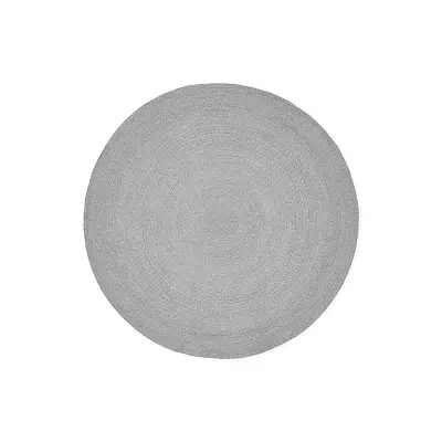 Zahradní kulatý koberec SUNS VENETO Ø200 cm šedý