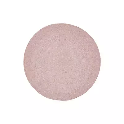 Zahradní kulatý koberec SUNS VENETO Ø200 cm soft pink