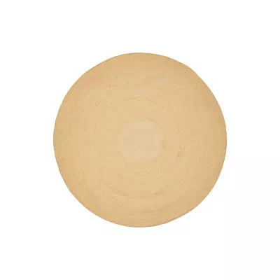 Zahradní kulatý koberec SUNS VENETO Ø200 cm žlutý