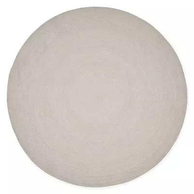 Zahradní kulatý koberec SUNS VENETO Ø300 cm natural