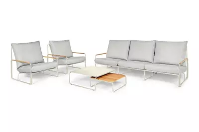 Zahradní set SUNS MERANO camel sand/soft grey