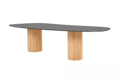 Zahradní stůl Omis s kapkovitým tvarem 280 x 100