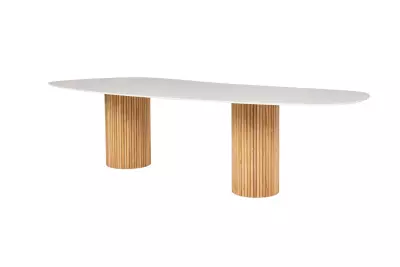 Zahradní stůl Omis s kapkovitým tvarem 280x130