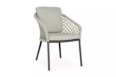 Zahradní židle Nappa macramé/soft grey